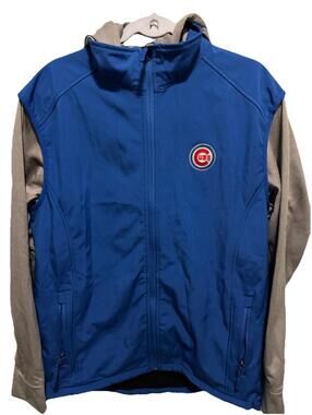 Chicago Cubs Dunbrooke Explorer Full-Zip Hoodie Jacket - Heather Royal Large